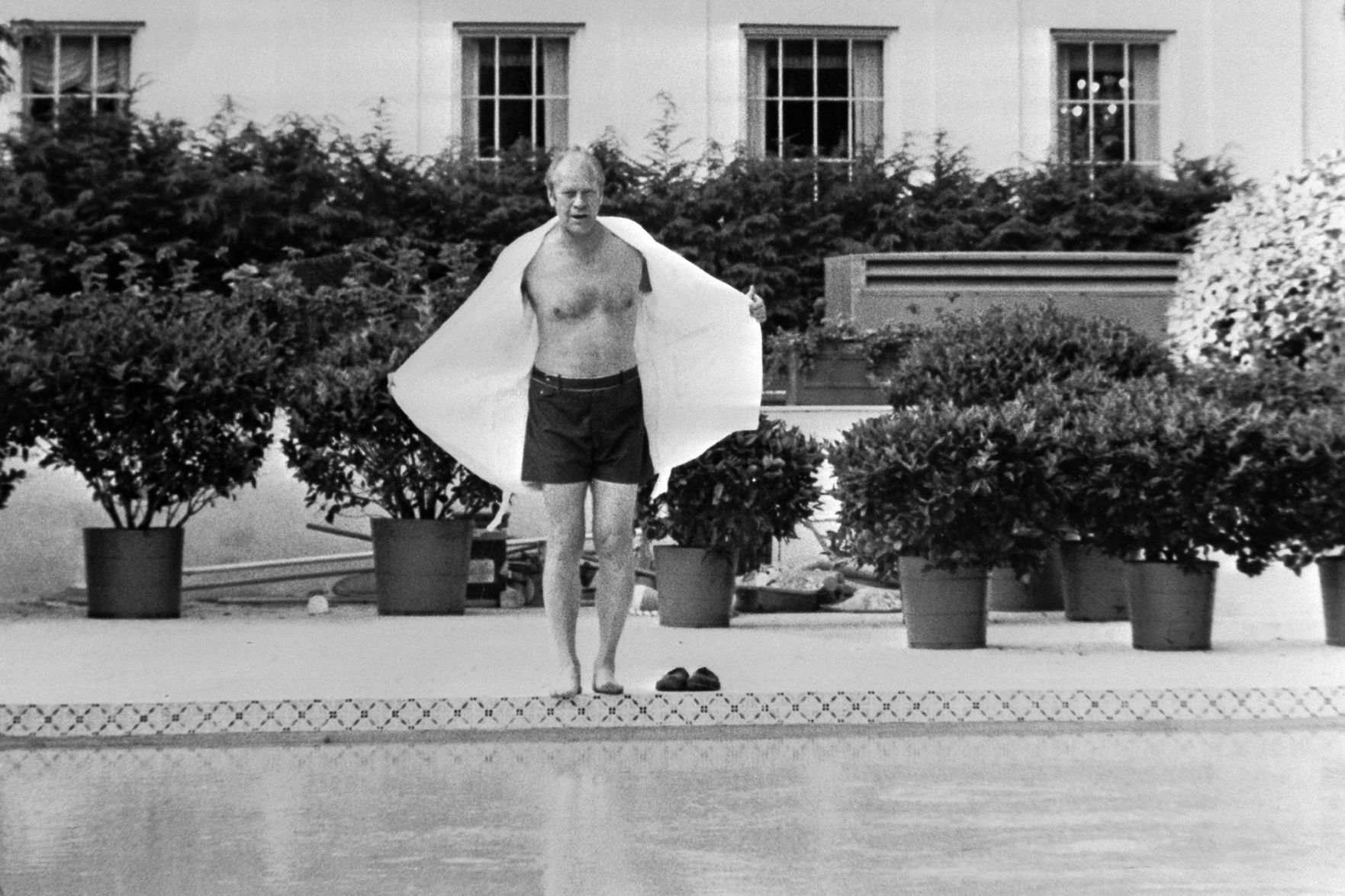 Gerald Ford was a model in his youth